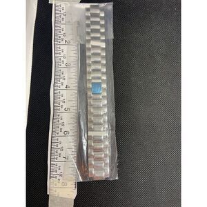 Relic 20mm Stainless Steel Silver Bracelet Watch Band - N561